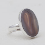 925 Silver Botswana Agate Rings