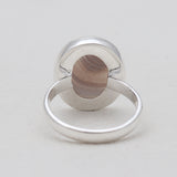 925 Silver Botswana Agate Rings
