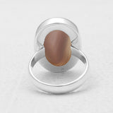 925 Sterling Silver Botswana Agate Rings