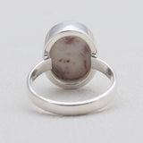 Thulite Silver Rings
