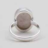 Thulite Silver Rings