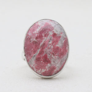 925 Sterling Silver Thulite Rings