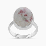 Thulite Silver Rings