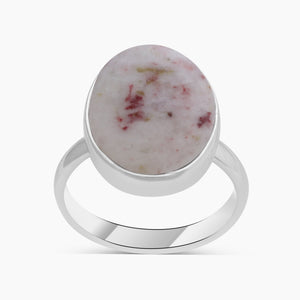 Thulite Silver Rings