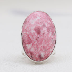 925 Sterling Silver Thulite Rings