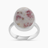 Thulite Silver Rings
