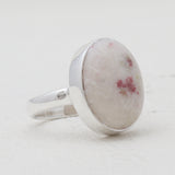 Thulite Silver Rings