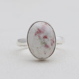 Thulite Silver Rings