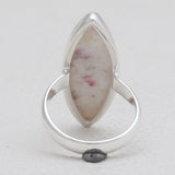Thulite Silver Rings