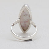 Thulite Silver Rings