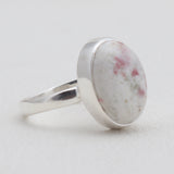Thulite Silver Rings