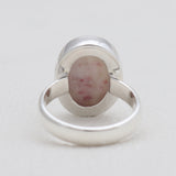 Thulite Silver Rings