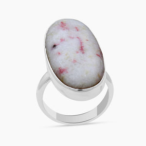 Thulite Silver Rings