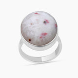 Thulite Silver Rings