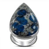 K2 Jasper Silver Ring