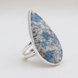 925 Silver K2 Jasper Rings
