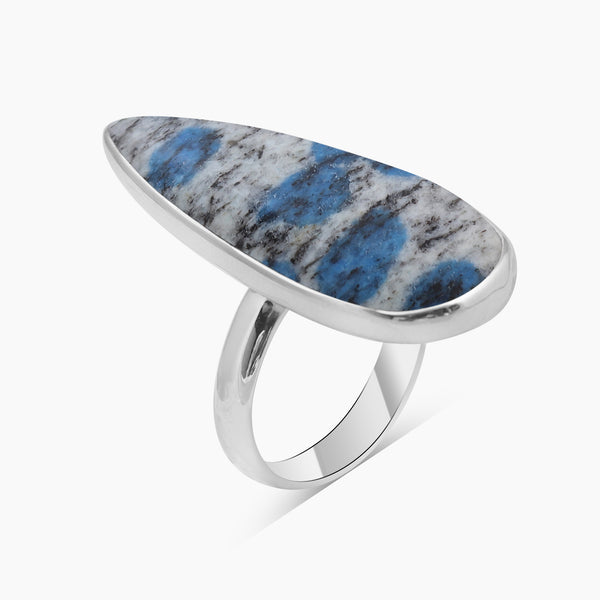 K2 Jasper Silver Rings