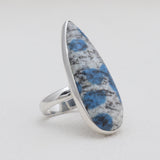 K2 Jasper Silver Rings