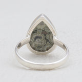 Natural Rainforest Jasper Silver Rings