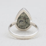 925 Sterling Silver Fossil Coral Rings