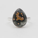 925 Sterling Silver Ocean Jasper Rings