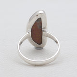 925 Sterling Silver Ocean Jasper Rings