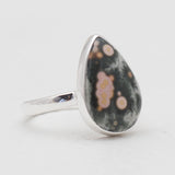 925 Sterling Silver Ocean Jasper Rings