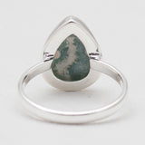 925 Sterling Silver Ocean Jasper Rings