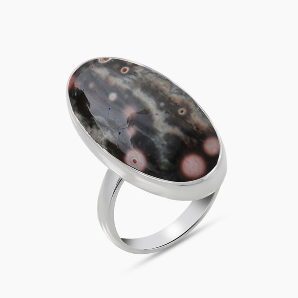 Ocean Jasper Silver Rings