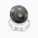 Ocean Jasper Silver Rings