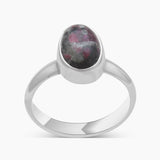 Eudialyte Silver Rings