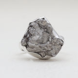 Meteorite Silver Rings