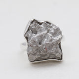 Meteorite Silver Rings