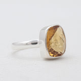 925 Sterling Silver Citrine Ring