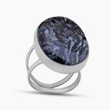 925 Sterling Silver Durango Jasper Rings