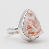 925 Silver Vanadinite Druse Rings