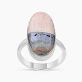 Celestobarite Jasper Silver Rings