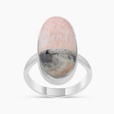 Celestobarite Jasper Silver Rings