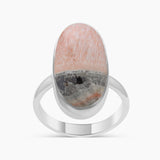 Celestobarite Jasper Silver Rings