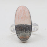 Celestobarite Jasper Silver Rings