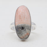 Celestobarite Jasper Silver Rings