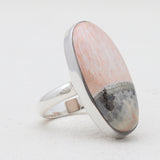 Celestobarite Jasper Silver Rings