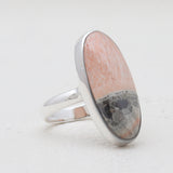 Celestobarite Jasper Silver Rings