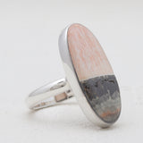 Celestobarite Jasper Silver Rings