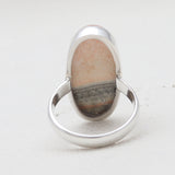 Celestobarite Jasper Silver Rings