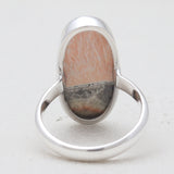 Celestobarite Jasper Silver Rings