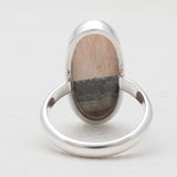 Celestobarite Jasper Silver Rings