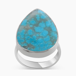 Mexican Turquoise Silver Rings