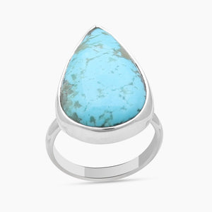 Mexican Turquoise Silver Rings