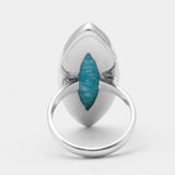 Mexican Turquoise Silver Rings